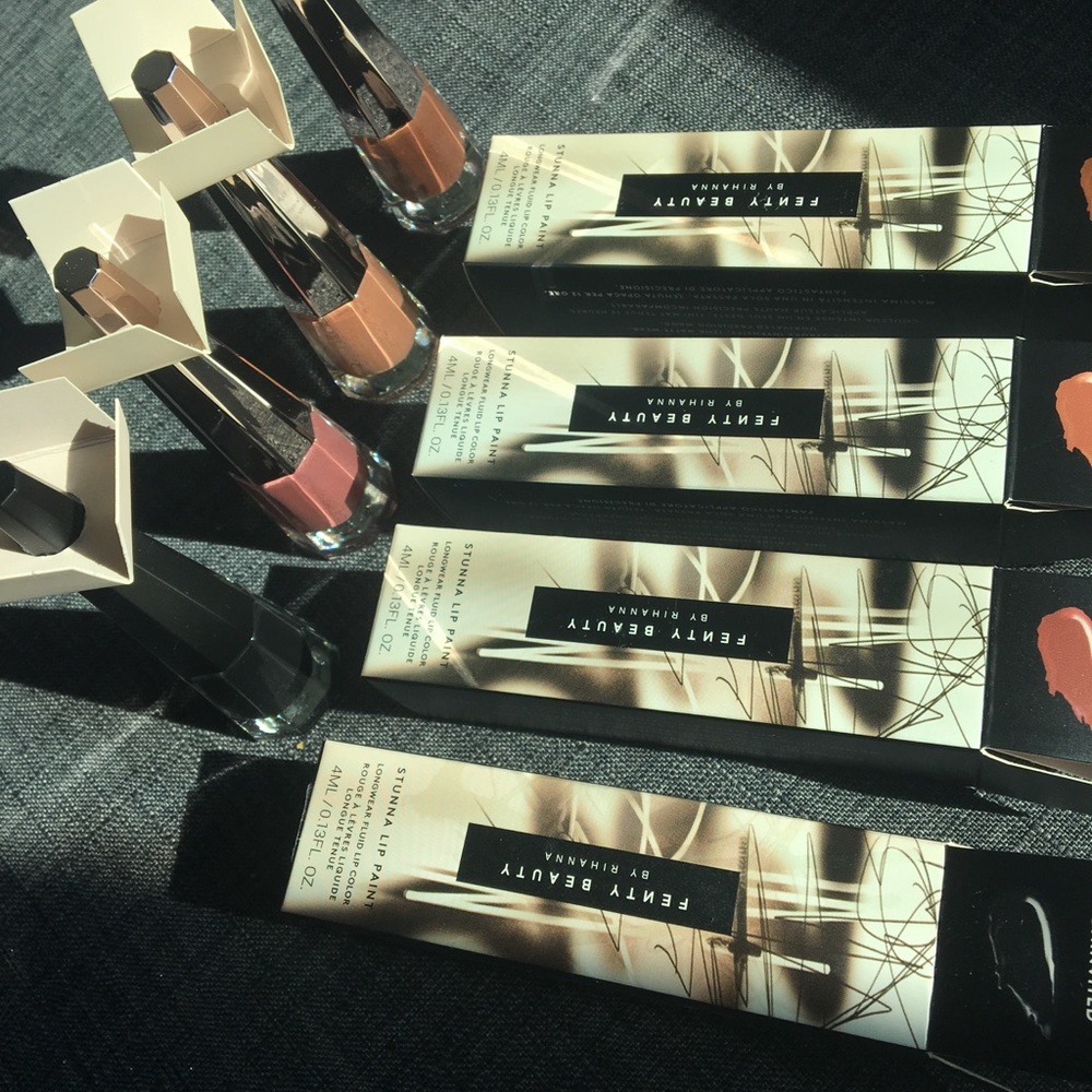 BNIB FENTY STUNNA LIP PAINT BUNDLE